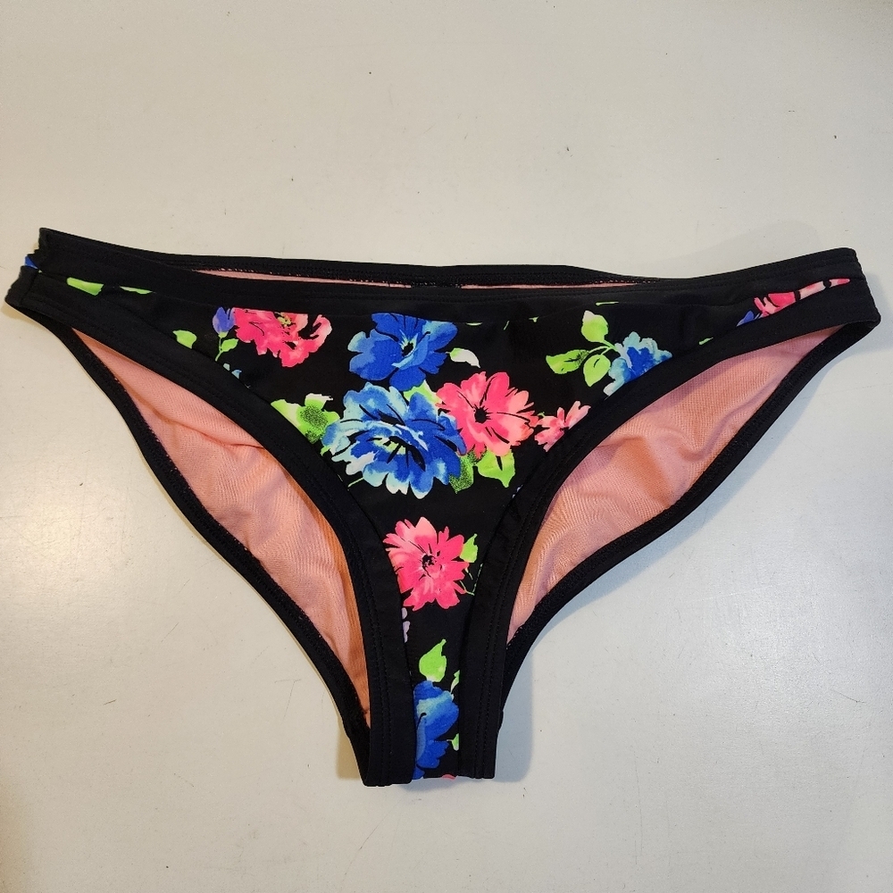 Endless Sun Multicolor Floral Bikini Bottoms Size XL